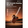 Creality K1C Ceramic Heating Block Kit All Metal High Temperature High Flow Hotend